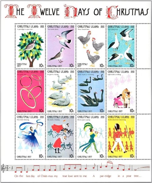 Festive Fauna and Flora Stamp Set