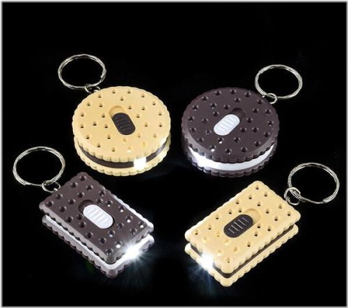 Glowing Cookie Keychains Set