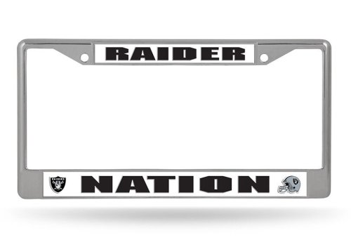 Silver Shield License Plate Frame