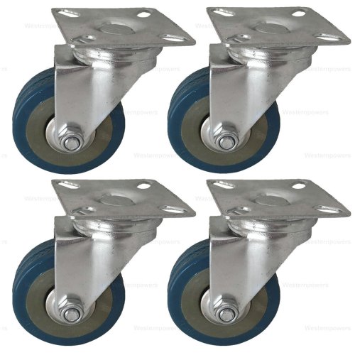 Swivel Plate PVC Caster Wheels