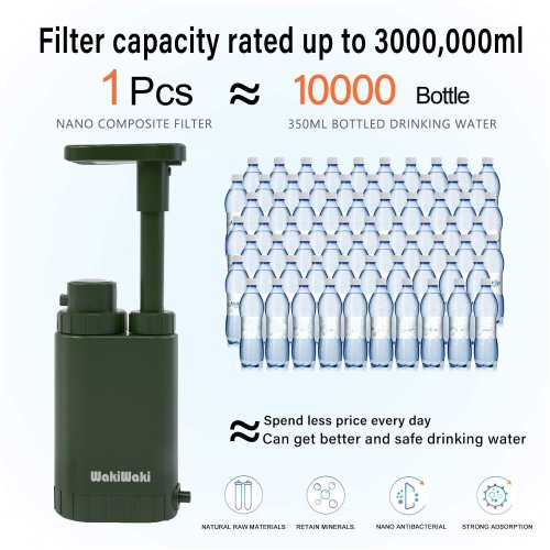 PureFlow Hand-Pump Water Filter