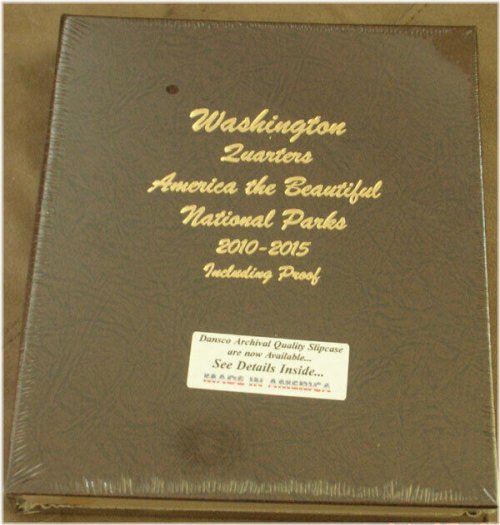 National Park Quarters Collection Book