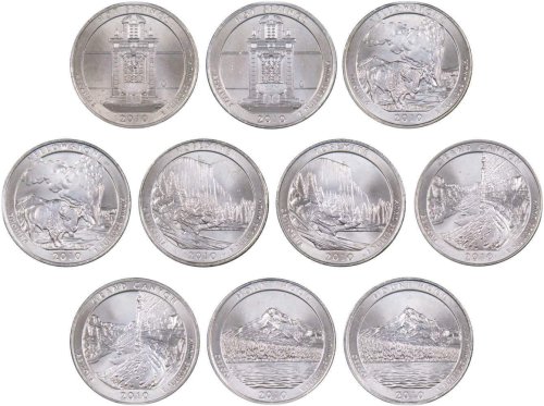 America's Natural Treasures Quarter Collection