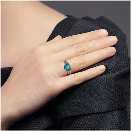 Harmony Stone Sterling Ring Collection