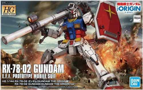 The Origin Ver. RX-78-02 Gundam Model Kit