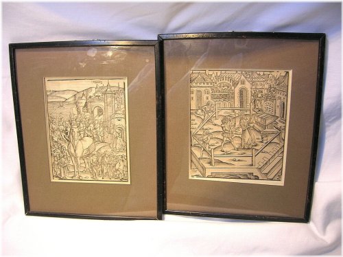 German Treasures of the 15th Century: Framed Rare Prints from The Graves Gallery