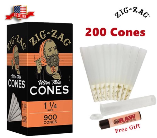 Ultra Thin Paper Cones Bundle with Clipper Lighter