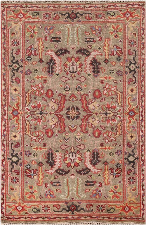 Heritage Earth-Toned Handwoven Rug