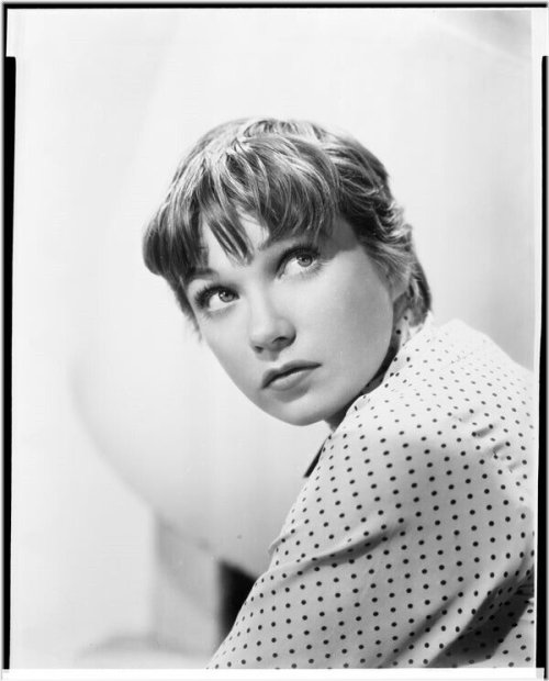 Classic Hollywood Glamour: Vintage 1950s Portrait of Shirley MacLaine