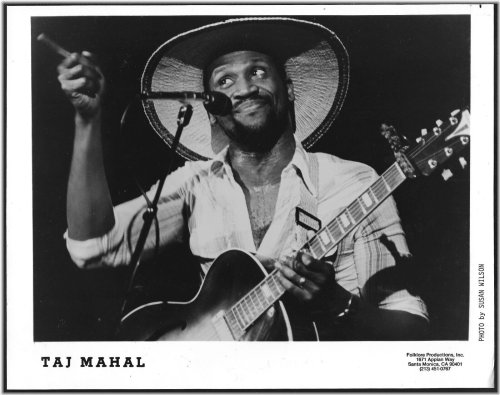 Vintage Blues Guitar Agency Promo Photo by Taj Mahal