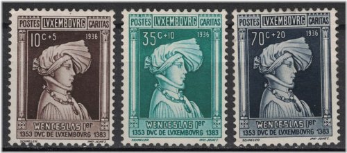 Wenceslas I Stamp Set
