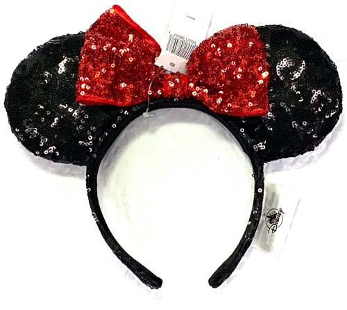 Mickey's Sparkling Sequin Ear Headband