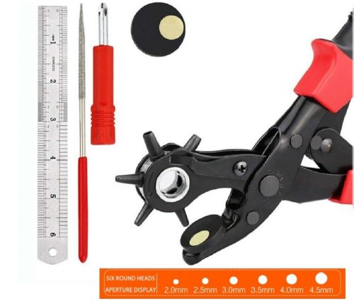 Precision Punch Pliers for Leather Crafting