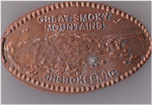 Smoky Mountain Cherokee Keepsake Penny