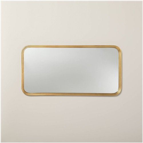 Antique Brass Molding Rectangular Mirror