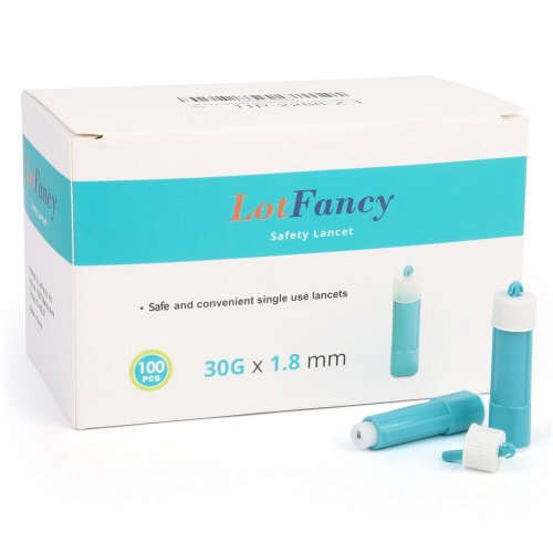 SafePoke Glucose Testing Lancets