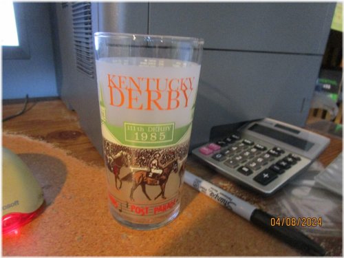 Derby 111 Commemorative Glass