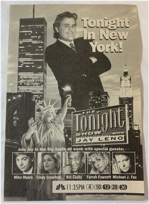 Throwback TV Showcase: 1994 NBC Tonight Show