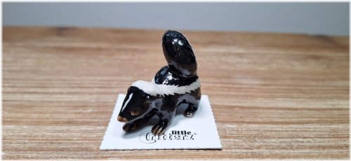 Stinker Miniature Skunk Figurine