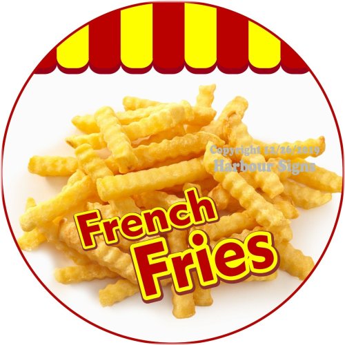 Golden Fry Sticker