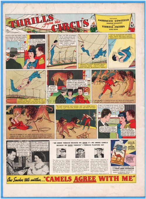 Cigarette Circus Legends Collection