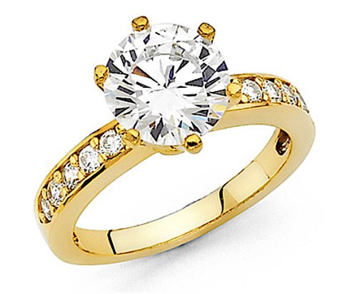 Golden Sunbeam Diamond Ring