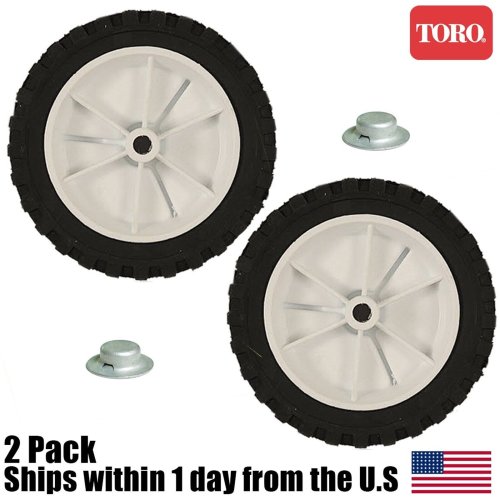 Snowblower Wheel Kit with Caps for Toro CCR Models