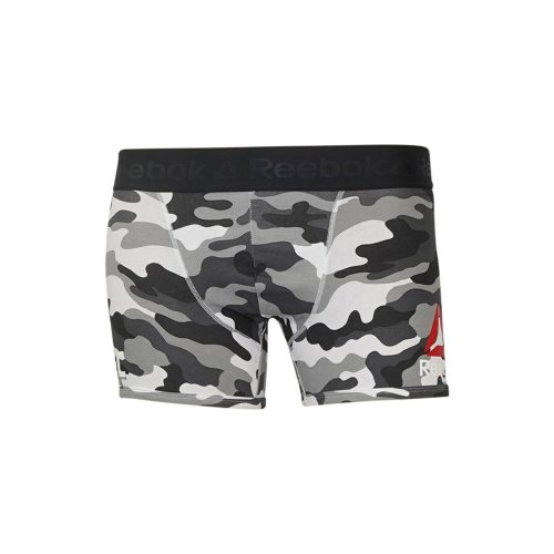 UFC Grey Fight Boxer Brief Shorts by Reebok