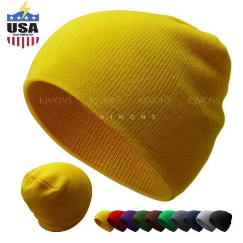 Solid Knit Winter Cap