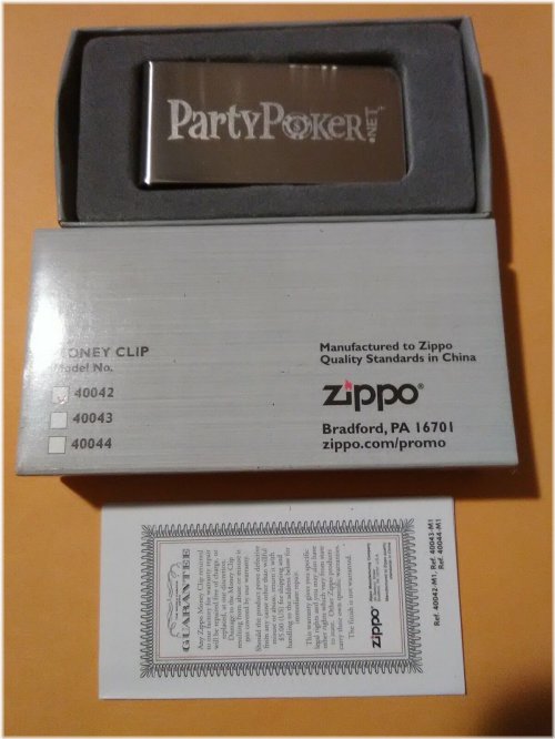 Poker Night Essential: Zippo Money Clip