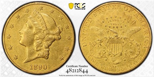 Carson City Liberty Gold Double Eagle XF Det