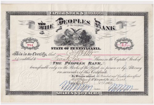 Keystone Heritage Investment Certificate