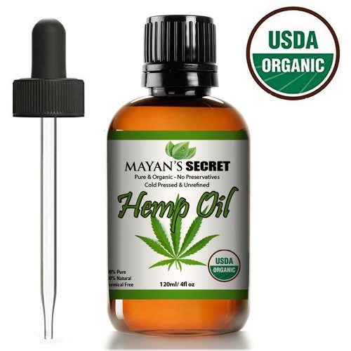 Organic Hemp Seed Oil - Cold Pressed and Unrefined (4oz)