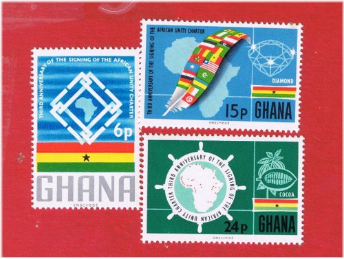 Ghana Charter Stamps Collection