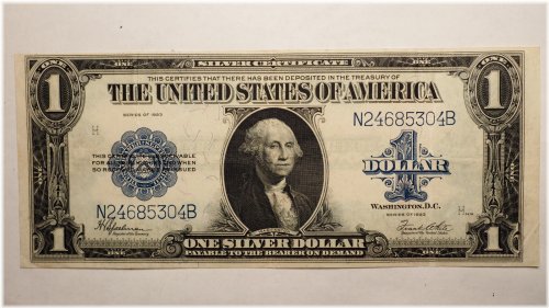 Classic American Silver Dollar Note