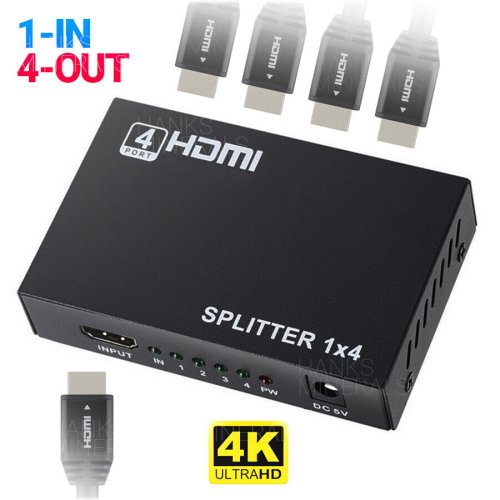 4K View HDMI Splitter