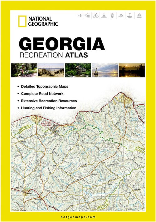 Georgia Atlas Map by National Geographic