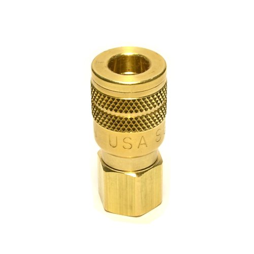 Solid Brass Air Hose Connector Plug by Foster