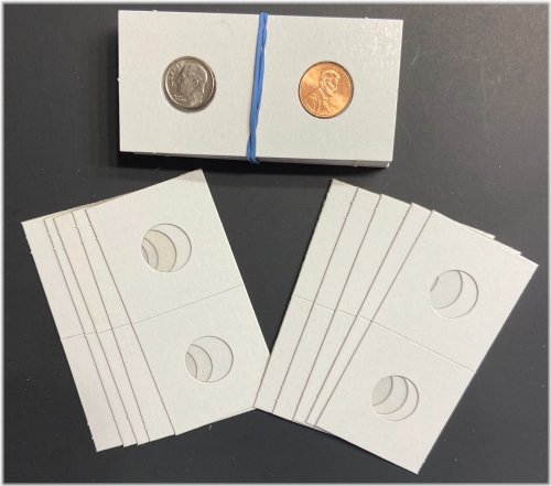 Coin Guard 2x2 Premium Cardboard Mylar Flip