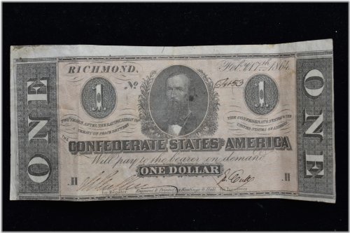 Richmond 53 Confederate Dollar