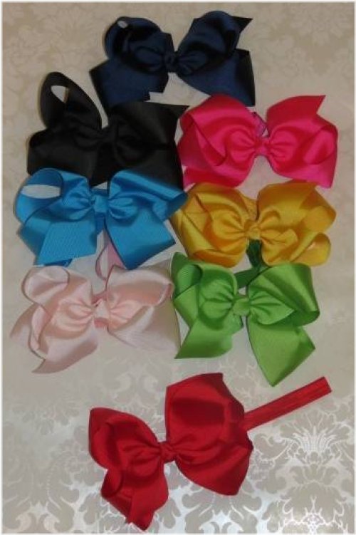 Vibrant Bow Headband Collection