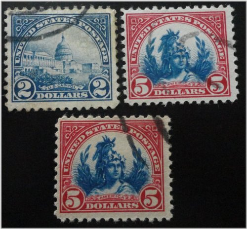 Vintage American Icons Stamps