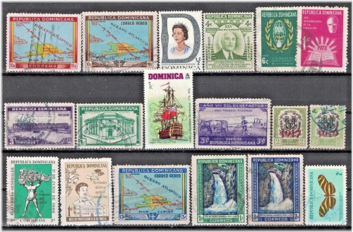 Island Treasures Stamp Collection
