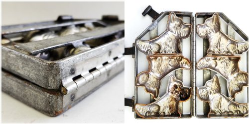 Vintage Canine Confectionery Mold