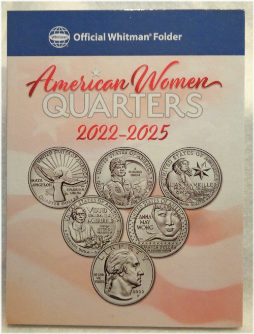American Women Quarters Coin Folder 2022-2025 Album Book