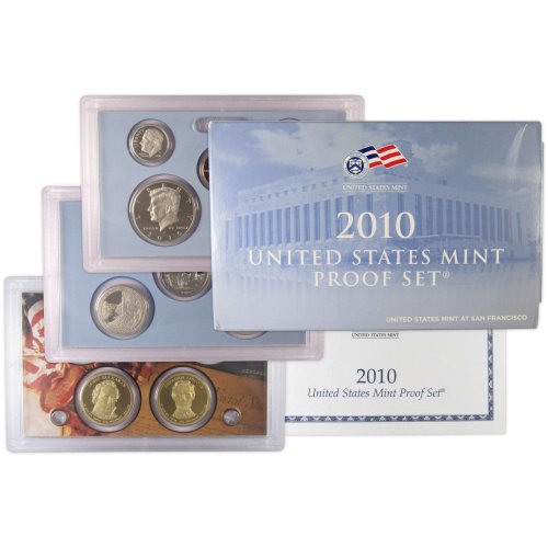 2010 Clad Proof Set in Original Government Packaging with COA