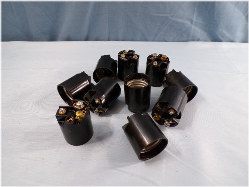 Vintage Lamp Socket Set