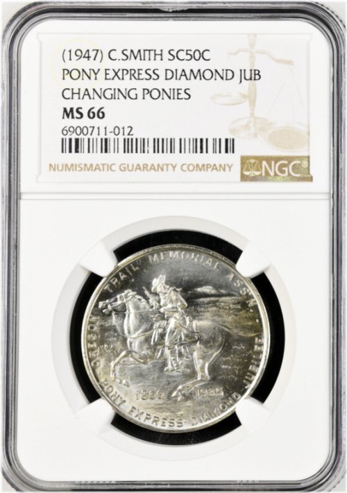 Diamond Jubilee Pony Express Medal