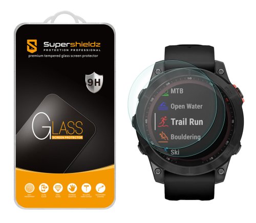 CrystalShield for Garmin Fenix 7 Sapphire Solar: Double Protection for Your Smart Watch Screen