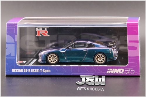 Midnight Purple Nissan GT-R R35 T-Spec Diecast